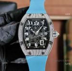 Replica Richard Mille Extra Flat RM67-01 Watch Stainless Steel Diamond-set